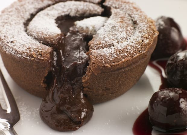 fondant au chocolat