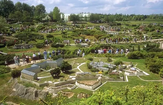 Vue d'ensemble du parc