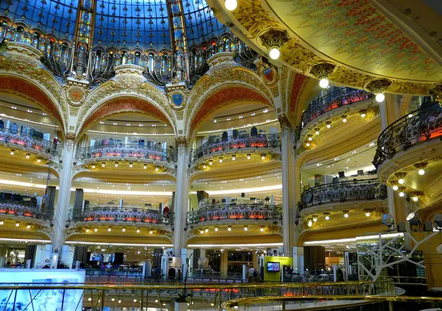 The Galeries Lafayette 