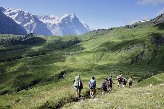 randonnée dans les alpes