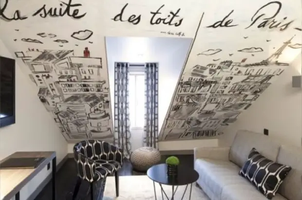 suite toits de paris grey hotel