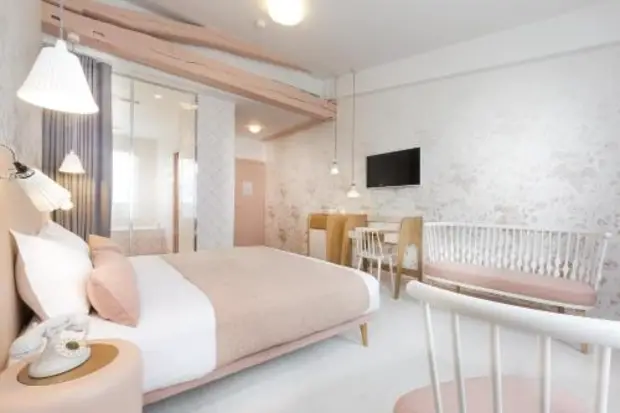 chambre hotel le lapin blanc