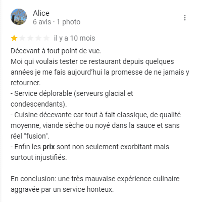 avis tarifs kong