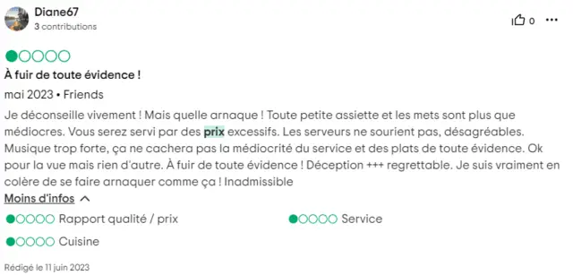 avis tarifs kong