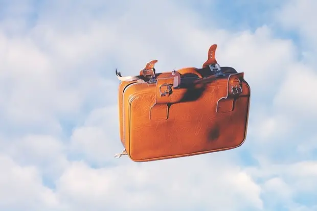 flying suitcase
