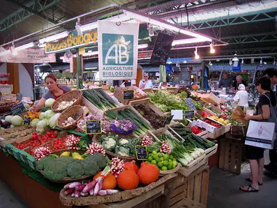 Marché des enfants rouges - Un large choix de produits dans ce magnifique marché couvert.