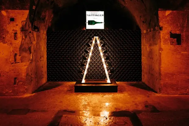 Taittinger Cellar