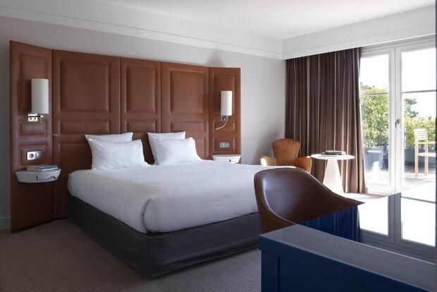Suite Champagne avec lit king size