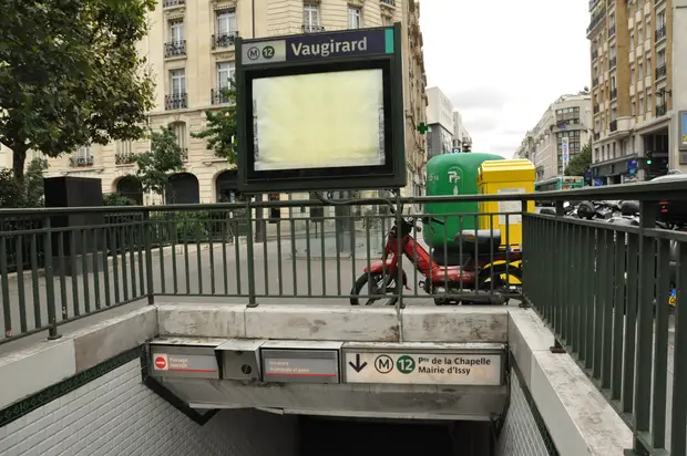 Passage interdit métro