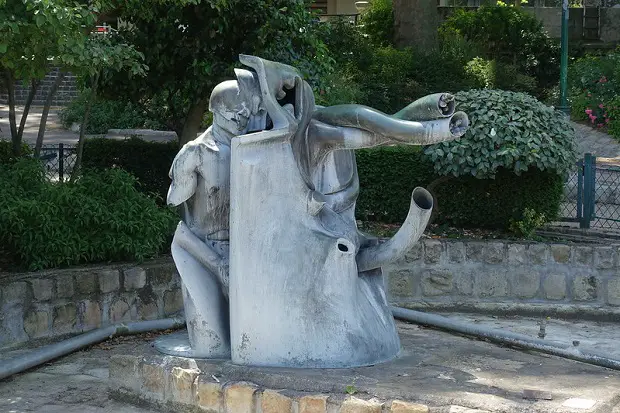 Sculpture du musée en plein air