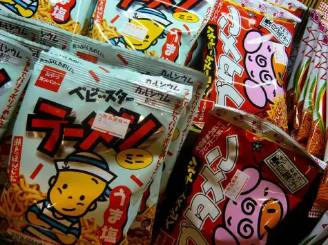 Sachets de nouilles japonaises