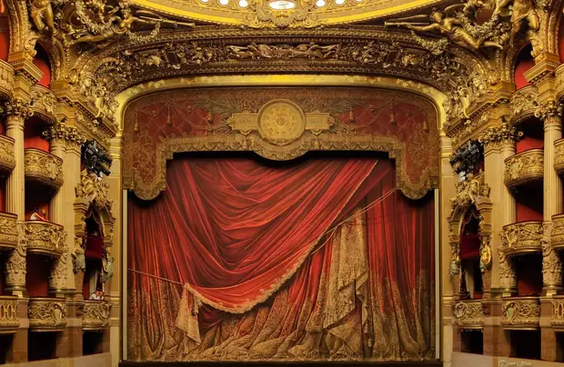 Opéra Garnier salle de spectacle