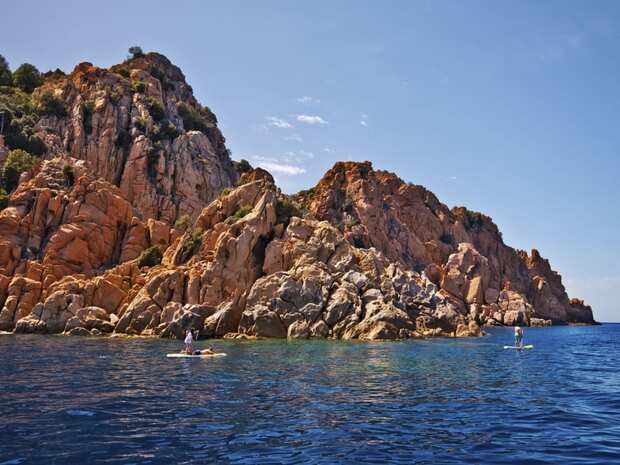 Stand-up paddle en Corse