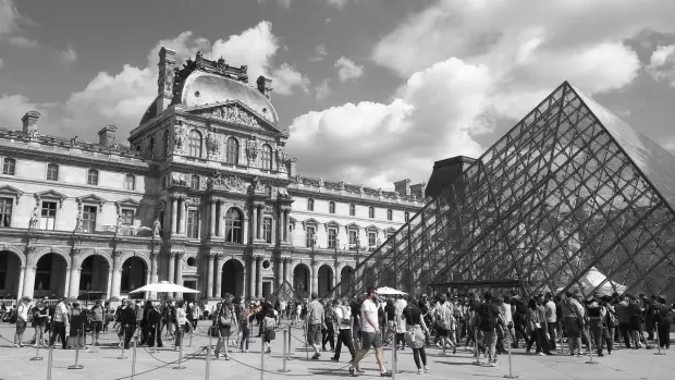 paris en noir et blanc