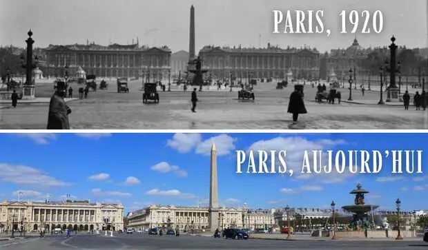 Place de la Concorde 1920-aujourd'hui