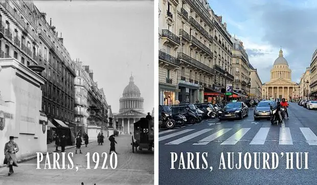 Rue Soufflot 1920-aujourd'hui
