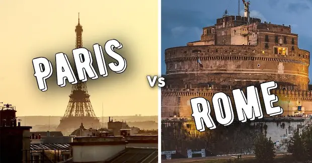 Paris vs Rome