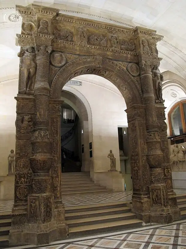 Le portail du palais Stanga