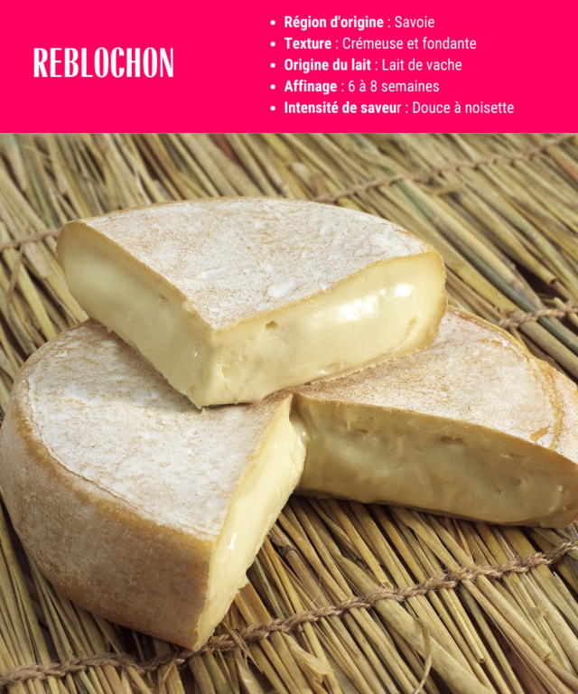 fiche descriptive du reblochon