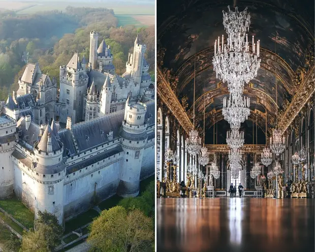 Pierrefonds et Versailles