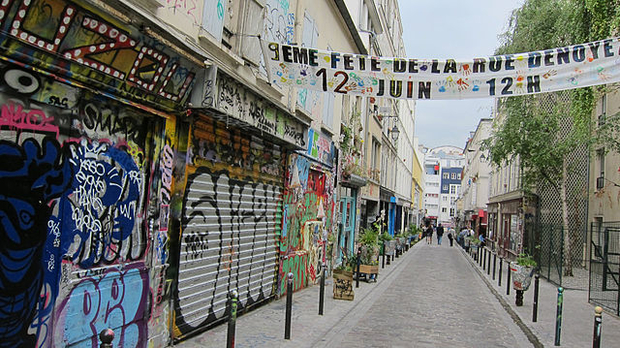 street art rue Dénoyez