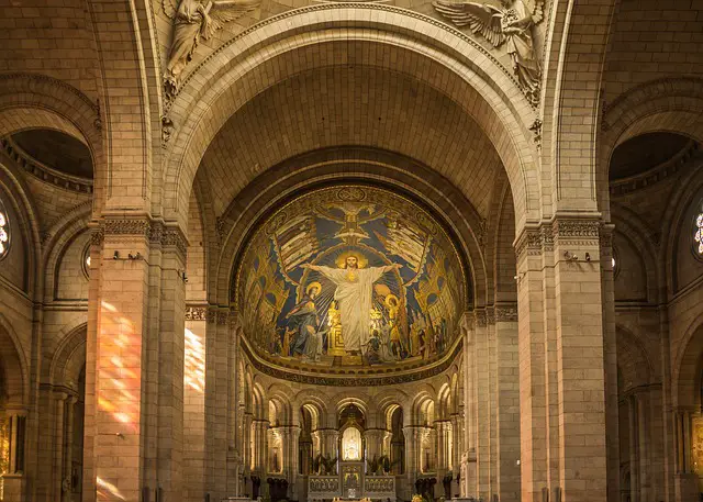 Intérieur Sacré Coeur