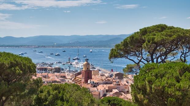 vue panoramique Saint-Tropez