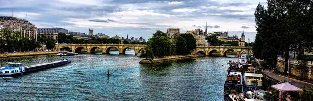 Two bridges on the banks