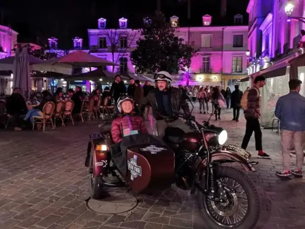 balade side car nocturne tours