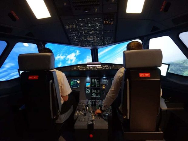 simulateur avion