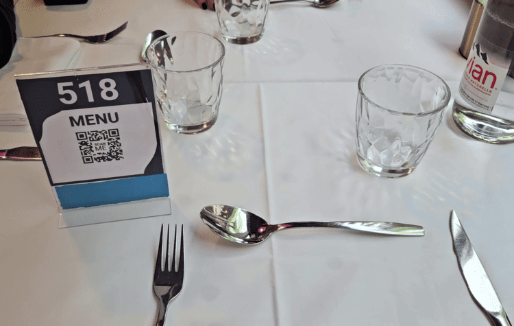 La table avant le repas