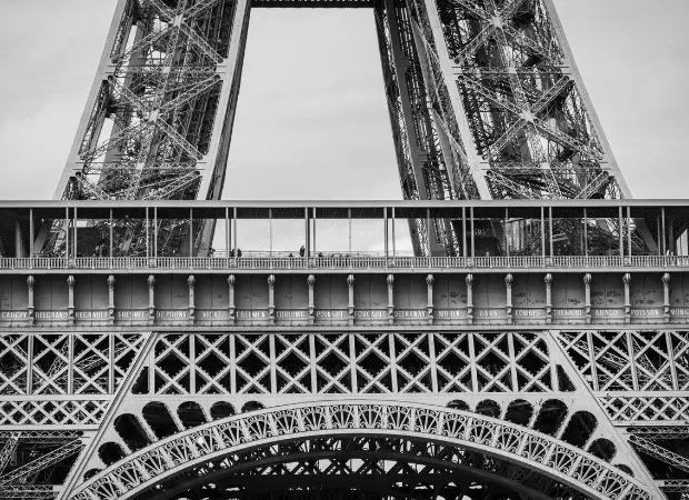 eiffel tower detail