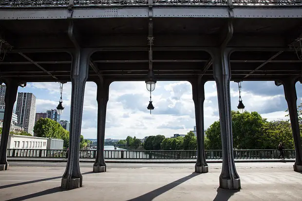 vue Pont Bir HAkeim