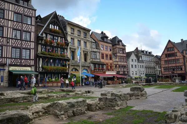 Place du vieux-marché Rouen