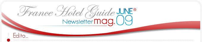 France Hotel Guide Newsletter de juin