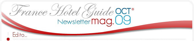 France Hotel Guide October's Newsletter