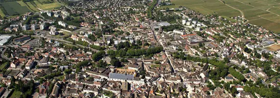 Beaune aéroport ville