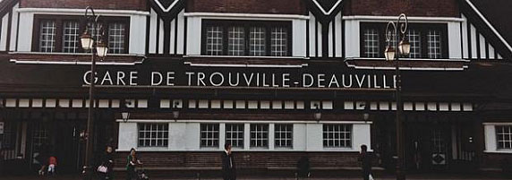 Deauville train station