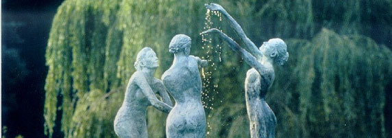 Rouen jardin des sculptures