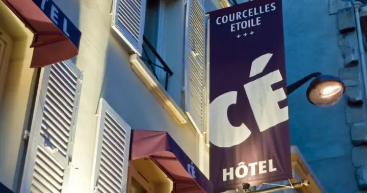 Hôtel Courcelles Etoile 17