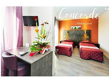 Hôtel Concorde   Rodez Centre Ville